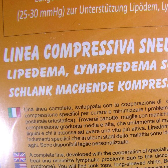 CzSalus XL Flat Knit Compression Leggings 25-30 mmHg - Picture 8 of 11